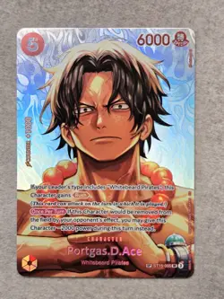 One Piece TCG - OP16 - Portgas D. Ace ST15-005 SP - ENG - NM - Image 2