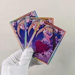 Laser One Piece Yamato Perona Hologram Card Sleeves for PTCG TCG Cards - Image 2