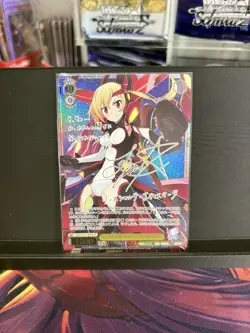Weiss Schwarz GA Bunko GA05/S131-007SP SP Lisesharte Atismata, wielder of Tiamat - Image 1