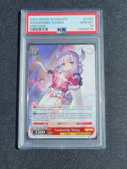 Awakening, Kanna R PSA 10 ENGLISH KMD/W95 E056 Weiss Schwarz Miss Dragon Maid - Image 1