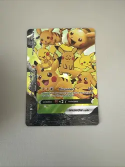 Pikachu V-Union SWSH141 Sword & Shield Black Star Promo Cards Holo Pokemon - Image 1