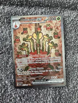 Pokemon TCG Hydrapple ex 167/142 Stellar Crown SIR Full Art Holo EN 330 HP - Image 1