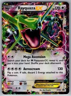 Rayquaza EX XY66 Pokemon XY Promo P Holo - Image 1