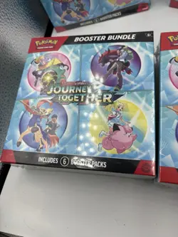 Lot of 4 - Pokemon TCG Scarlet & Violet Journey Together Booster Bundle - Image 3