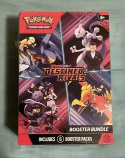 Pokemon Scarlet & Violet Destined Rivals Booster Bundle Box New Sealed - Image 1