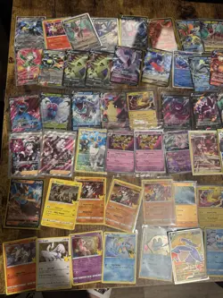 75 Pokemon Hits Lot | Full Arts, V, VMAX, Holo Rare Cards - Image 1