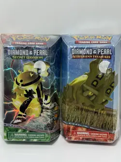 2007 Pokemon Diamond & Pearl Secret Wonders Mysterious Treasures Theme Deck Lot - Image 1