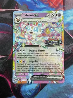 Pokemon Prismatic Evolutions Sealed Stamped 7 Card Pack Lot Eeveelutions x7 - Image 4