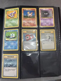 Pokemon TCG 1st Edition 7-Card Lot Ekans Ponyta Gastly Team Rocket 1999 - Image 1