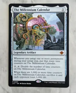 The Millennium Calendar | MTG LCI | Mythic Artifact Time Counters EDH | NEW NM - Image 1