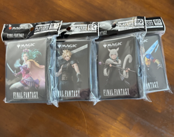 Magic The Gathering FINAL FANTASY Players Card Sleeves Set MTG New - Image 3