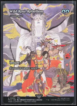 Wild Rose Rebellion - Counterspell FINAL FANTASY: Through the Ages NM - Image 1