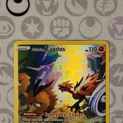 Galarian Zapdos SWSH283 Pokemon TCG SWSH Promos (Crown Zenith Tin) NM - Image 2