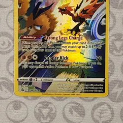 Galarian Zapdos SWSH283 Pokemon TCG SWSH Promos (Crown Zenith Tin) NM - Image 3