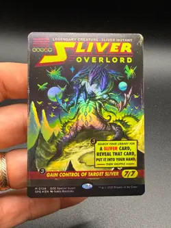 Sliver Overlord (Showcase) FOIL SPG M 0128 Edge of Eternities - Image 2