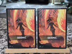 2x MTG Magic the Gathering Jumpstart 2022 Seismic Red Sealed Unopened Deck - Image 1