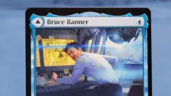 Bruce Banner Regular NM MSH 49 MTG Marvel Super Heroes Magic the Gathering - Image 2
