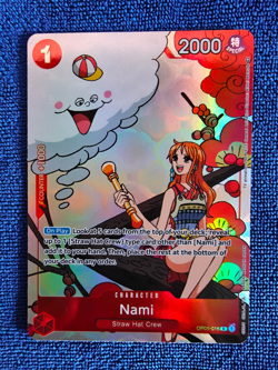One Piece TCG | Nami OP01-016 | Gift Collection | NM | English - Image 1