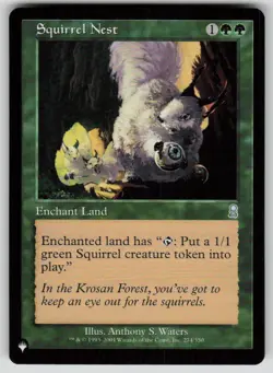Squirrel Nest Uncommon The List Reprints 274/350 MTG Near Mint 2020 - Image 1