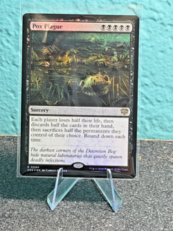 Pox Plague -Foil Near Mint MTG Secrets of Strixhaven - Image 1