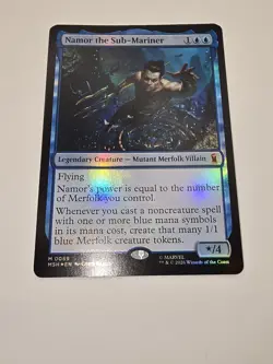 Namor the Sub-Mariner Marvel Super Heroes Foil - Image 1