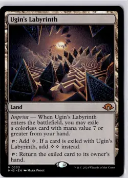 Ugin's Labyrinth Modern Horizons 3 Regular NM M 0233 - Image 1