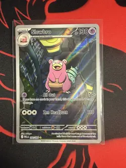 Pokemon TCG 090/084 Slowbro Illustration Rare Pitch Black | Near Mint! - Image 1
