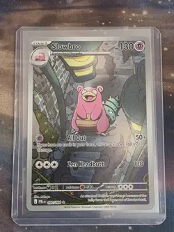 Slowbro 090/084 Pitch Black Illustration Rare Full Art Holo EN Pokemon TCG - Image 1