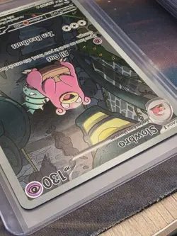 Slowbro 090/084 Pitch Black Illustration Rare Full Art Holo EN Pokemon TCG - Image 3