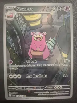 Slowbro 090/084 - Illustration Rare - Pokemon TCG: Pitch Black - IN HAND - Image 1