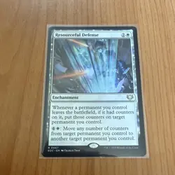 Resourceful Defense - N/M - Edge Of Eternities - MTG Magic The Gathering Card - Image 1