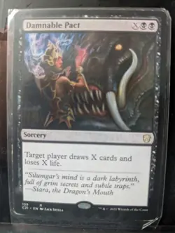 Damnable Pact 139 C21 MTG SealedinSleeve - Image 1