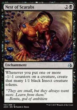 *MRM* ENG 4x Nest of Scarabs - Nid de scarabCes MTG Amonkhet - Image 1