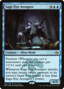 Sage-Eye Avengers - Foil - Intro Pack Promo ~ Lightly Played Unique & Misc Promo - Image 1