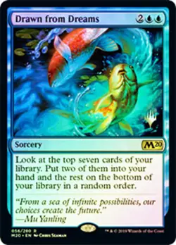 Drawn from Dreams - Foil - Promo Pack ~ Lightly Played Promo Pack: Core Set 2020 - Image 1