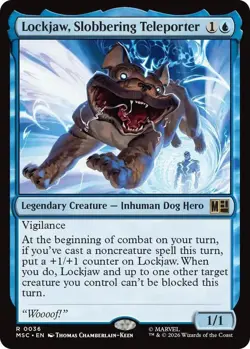 Lockjaw, Slobbering Teleporter Commander: Marvel Super Heroes R 36 - Image 1