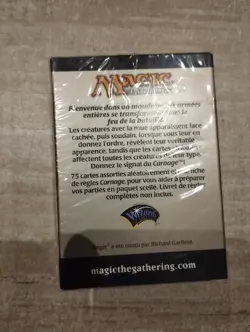 Magic The Gathering - Carnage Onslaught - Tournament Pack - Foil Scelle Tournoi - Image 2