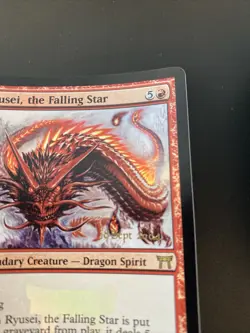FOIL Ryusei, The Falling Star Prerelease Promo MTG Champions Of Kamigawa NM - Image 4