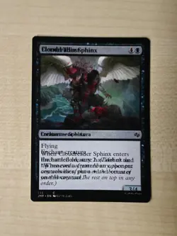MTG Misprint Ckoudreader Sphinx / Eternal Thirst Double Print - Image 1
