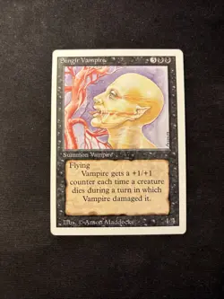 Sengir Vampire Revised Mtg MP - Image 1