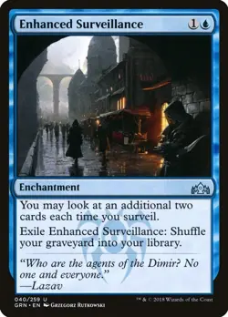 NM - Enhanced Surveillance [GRN - 40] Guilds of Ravnica - Image 1