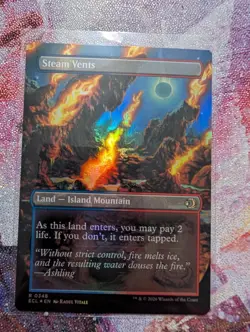 Steam Vents (Borderless) FOIL Lorwyn Eclipsed MINT FRESH PULL 0348 - Image 2