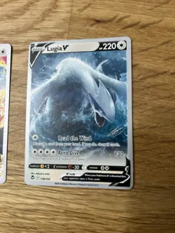 Colorless Lugia V & VSTAR 139/195 Tempest Pokemon World Championships 138/195 - Image 2
