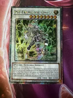 Yugioh PSY-Framelord Omega RA02-EN028 Quarter Century Secret Rare 1st Edition NM - Image 1