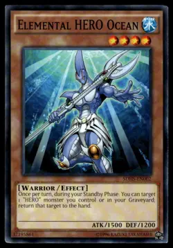 #SDHS-EN002 Elemental HERO Ocean Structure Deck: HERO Strike - Image 1