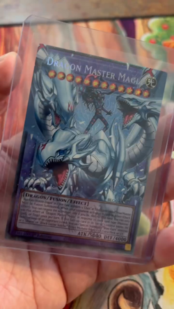 YUGIOH BLGG-EN137 Dragon Master Magia Extended Art Starlight Rare 1st Edition NM - Image 2