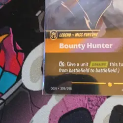 Riftbound Miss Fortune - Bounty Hunter (Overnumbered) NM - Image 4
