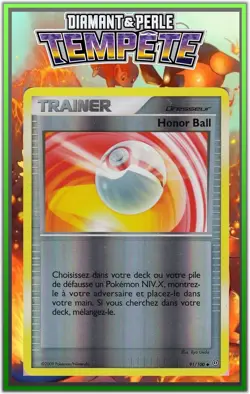 Honor Ball Reverse - DP07:Tempete - 91/100 - Carte Pokemon Francaise - Image 1