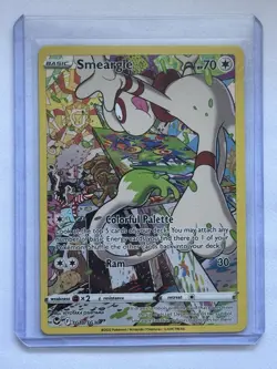 Pokemon TCG Smeargle TG10/TG30 Swsh12 Trainer Gallery Ultra Rare Full Art Holo - Image 1