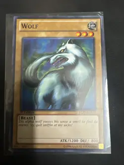 Wolf LCJW-EN018 Legendary Collection 4: Joey's World Yu-Gi-Oh 1st Edition NM - Image 1